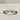14K WG V-SHAPED RING WITH CENTER STONE