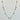 One of a kind 14K Yellow gold station Necklace with multi Sapphire & rose cut diamond
