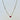 One of a kind 14K gold, diamond and Ruby station necklace