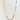 14K Yellow gold Multi mirror circle drops 18" adjustable necklace